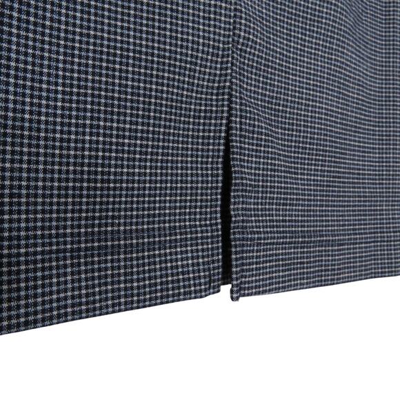 Y2k Derek Heart Blue Plaid Mini Skirt Preppy Medium - Picture 7 of 9